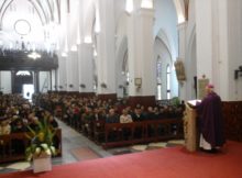 StMass with bishop