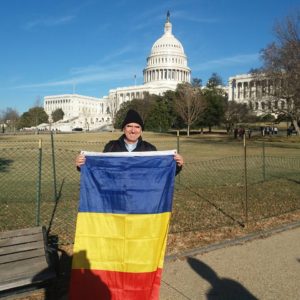 Pr. Ioan Chișărău, președintele Asociației ”Darul Vieții”, participă la Marșul pentru Viață 2018 din Washington DC