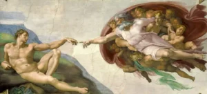 Creația lui Adam, de Michelangelo